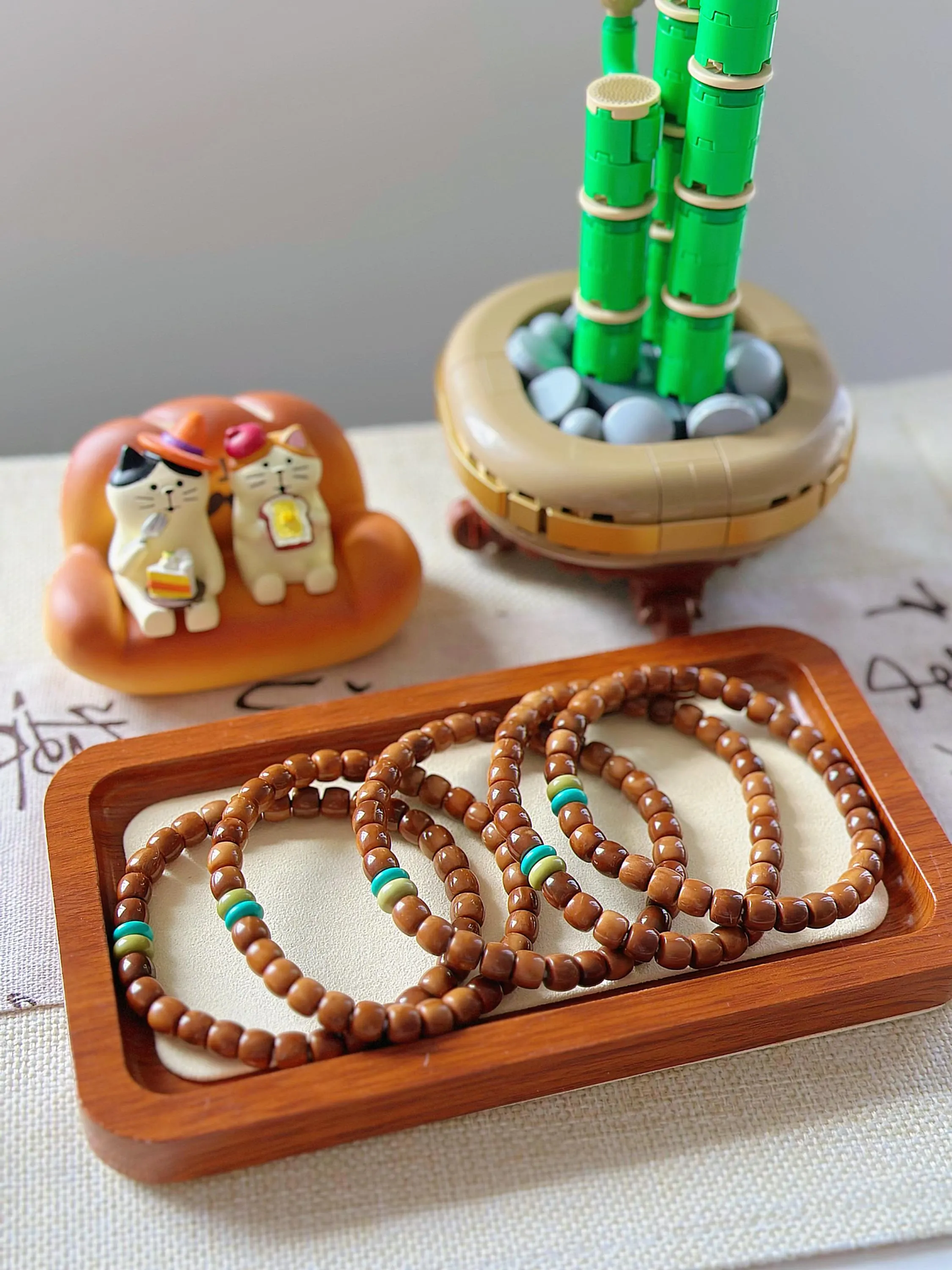 Natural Kuka Bracelet 库克直切 | Natural Woods and Nuts | Handmade Bracelet