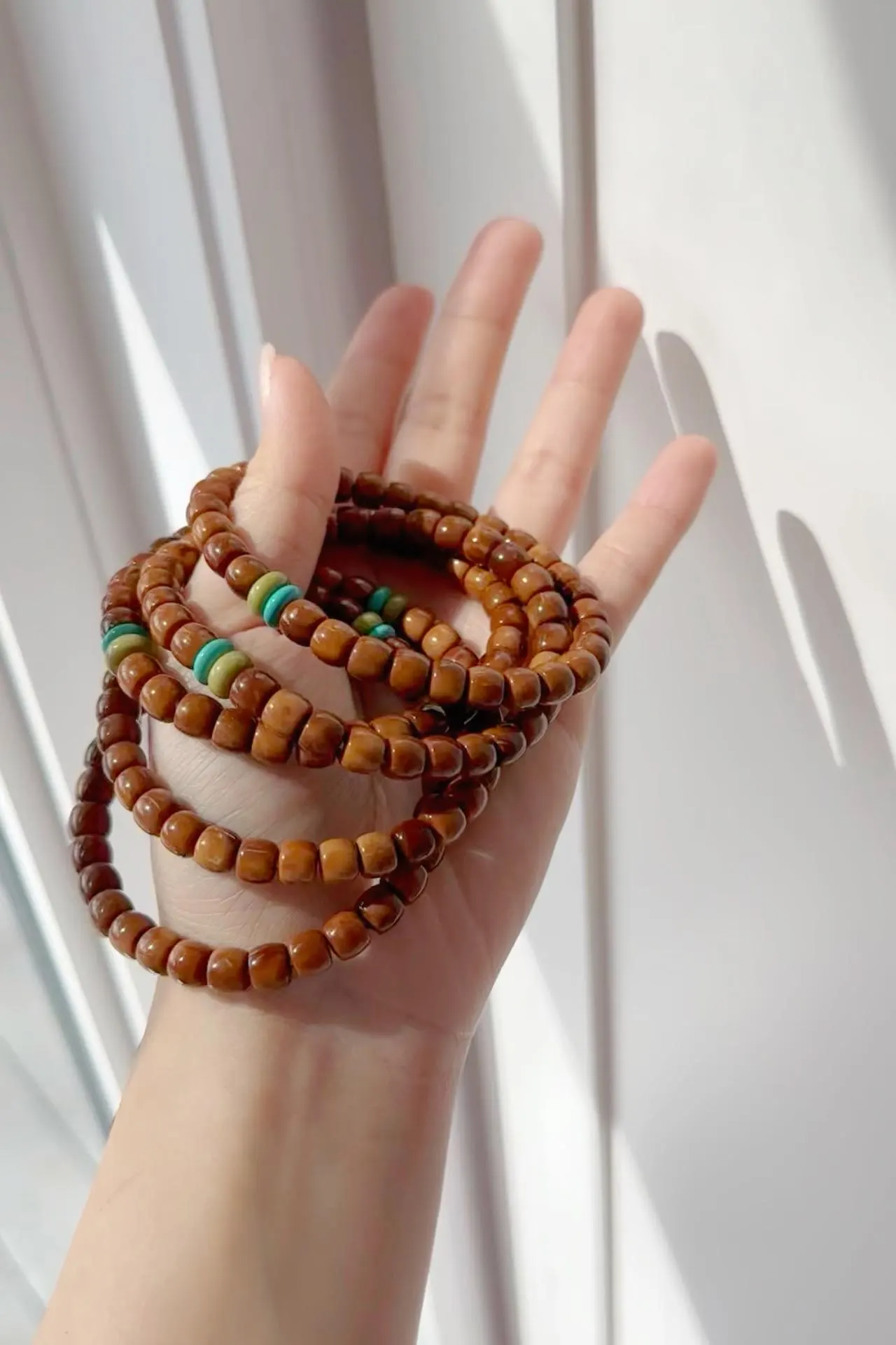 Natural Kuka Bracelet 库克直切 | Natural Woods and Nuts | Handmade Bracelet
