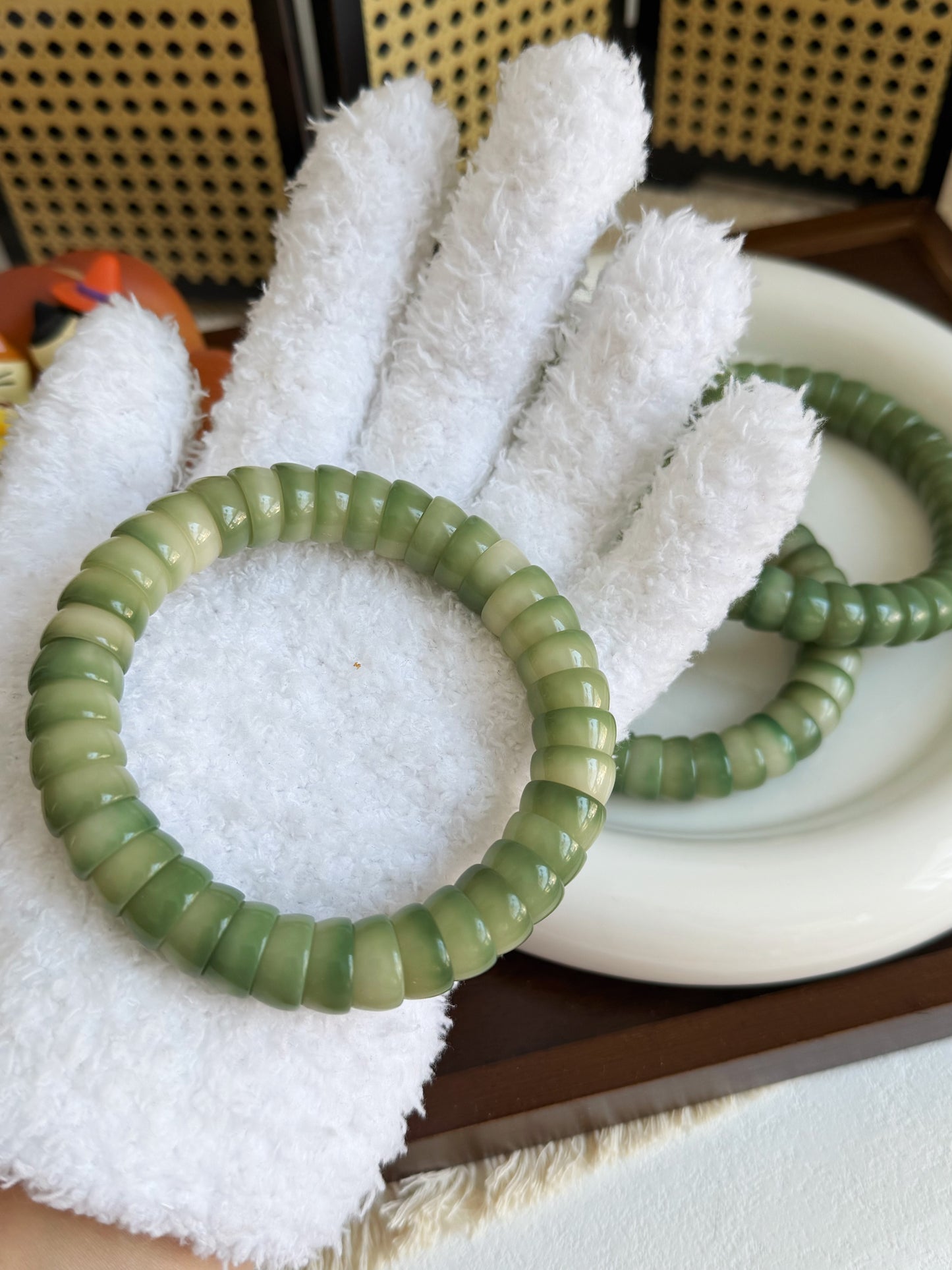 12mm碗肠 Bodhi Root Bracelet | Prayer Beads | Handmade Bracelet | Natural Bodhi Root