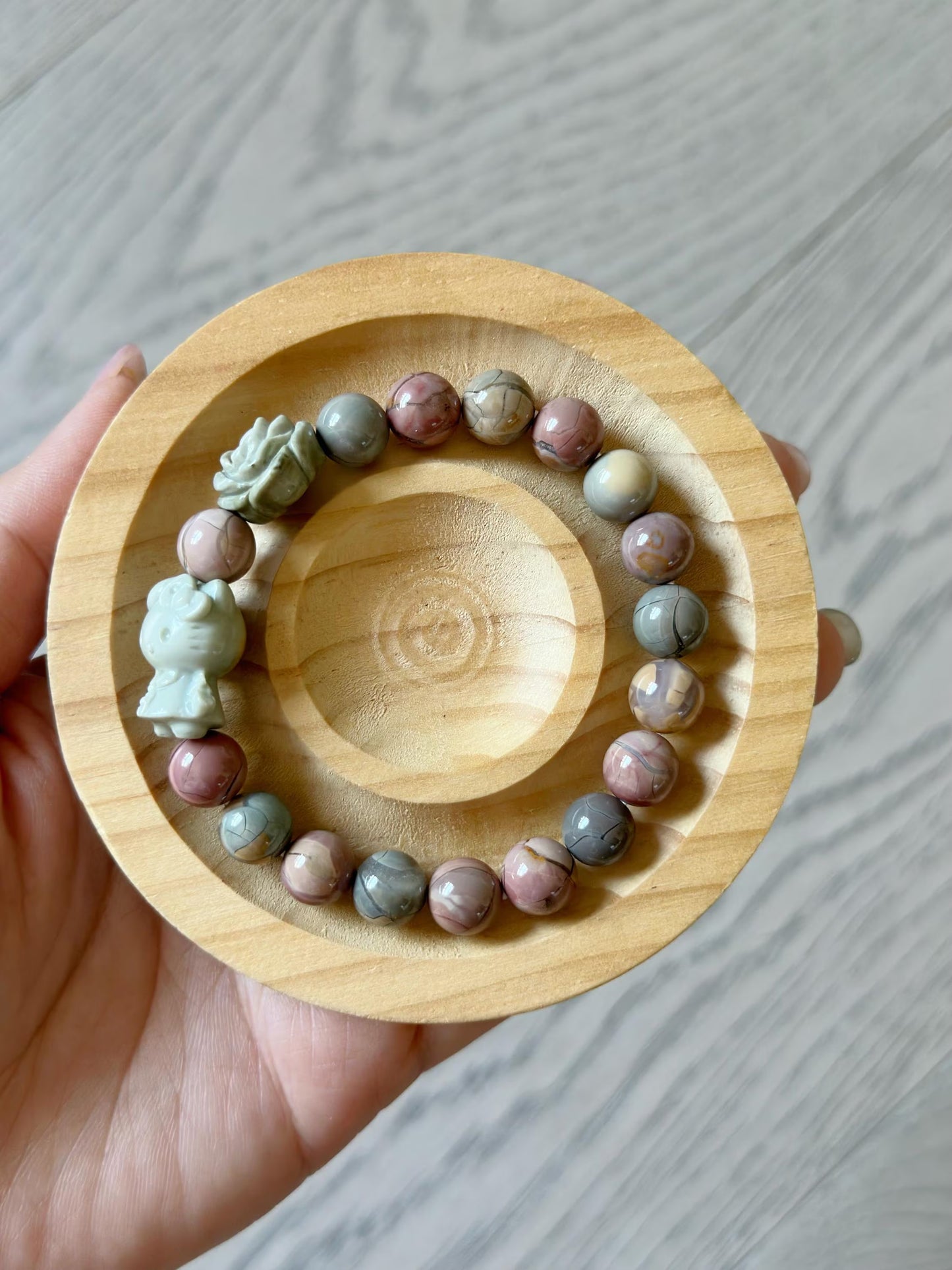 KT Exploded Colorful Alashan Agate Beads Bracelet | Gemstone | Design Bracelet | Handmade Jewelry | DIY | Gifts for Her